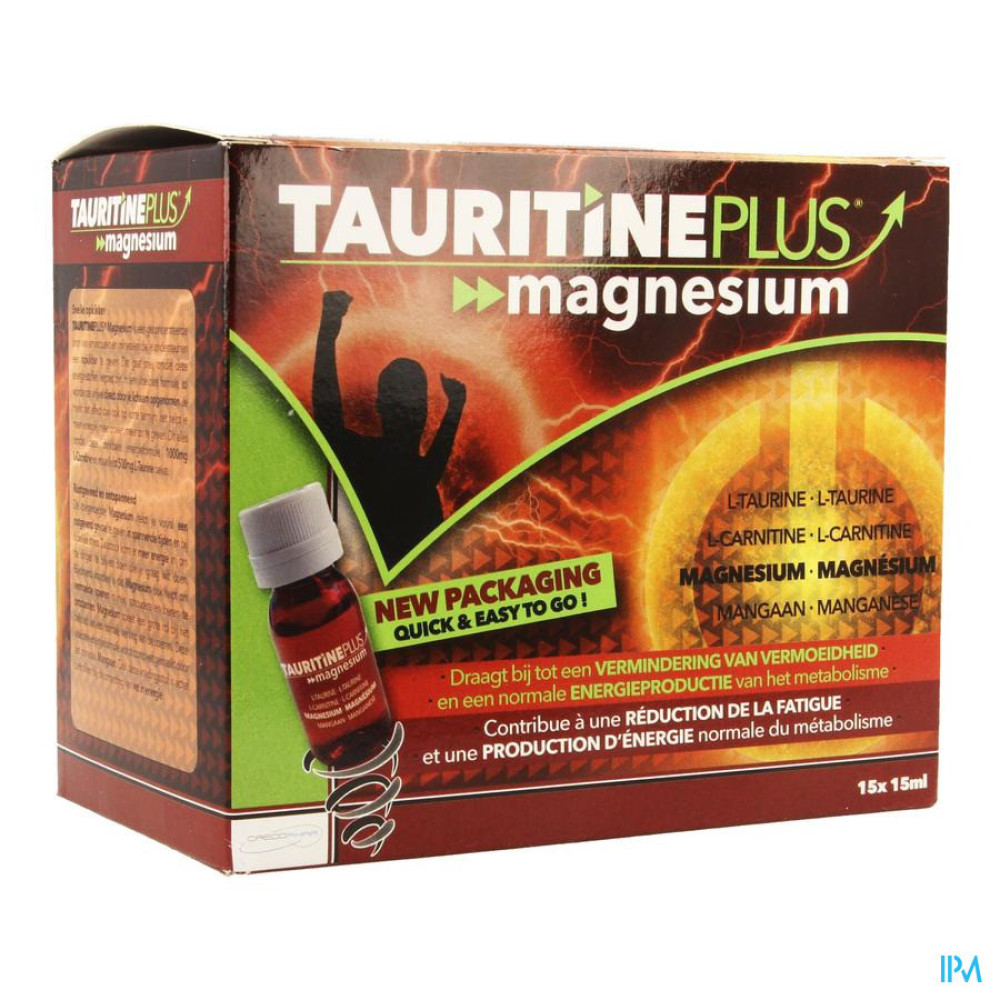 schending genie Verdeelstuk Tauritine Plus Magnesium Amp 15x15ml Credophar online kopen of afhalen in  Aarschot | De Zorgapotheek | De Zorgapotheek