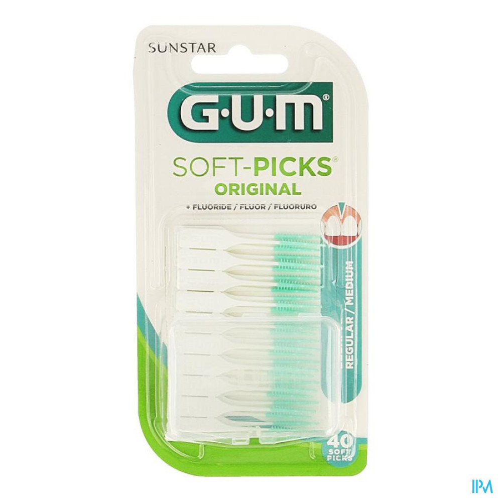 Zuidelijk Rand Minder Gum Soft Picks Tandenstokers Ctc 40 632 online kopen of afhalen in Aarschot  | De Zorgapotheek | De Zorgapotheek