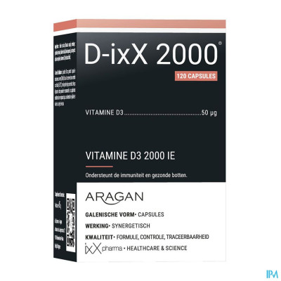 ixX Pharma D-ixX 2000 (120 capsules)