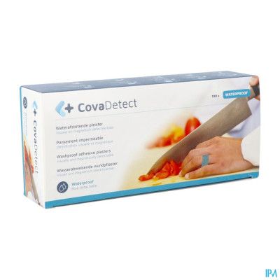 CovaDetect Detecteerbare  Vingerpleister 18 x 2 cm Waterproof 20180W (100 pleisters)