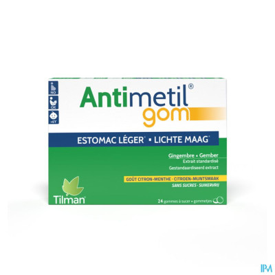 Antimetil Gom 24 gommetjes