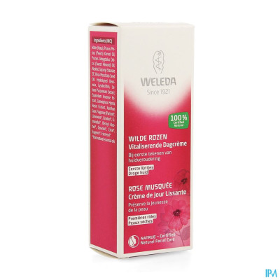 Weleda Wilde Rozen Vitaliserende Dagcrème (30ml)