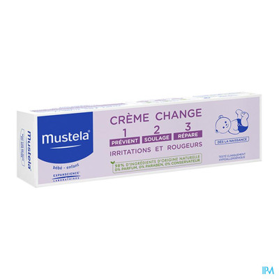 Mustela Baby Crème Luierwissel 1-2-3 50g
