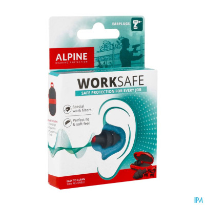 Alpine Worksafe Oordop (1 paar)