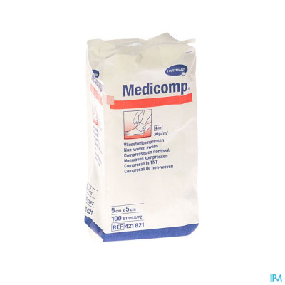 Medicomp® 5x5cm 4-laags Niet-Steriel (100 stuks)