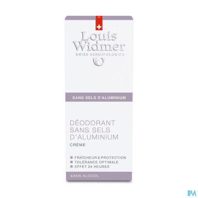 Louis Widmer - Deo Crème zonder Aluminiumzouten (licht parfum) - 40ml