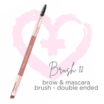 Cent Pur Cent Brow & Mascara Brush "12" (New)