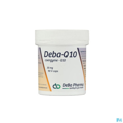 Coenzyme Q10 Caps 90x30mg Deba