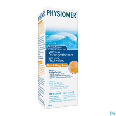 Physiomer Sinus Pocket 20ml New Verv.2374817