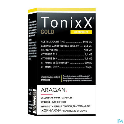 ixX Pharma TonixX Gold (80 capsules)