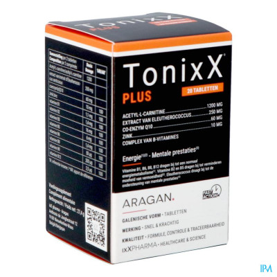 ixX Pharma TonixX Plus (20 tabletten)