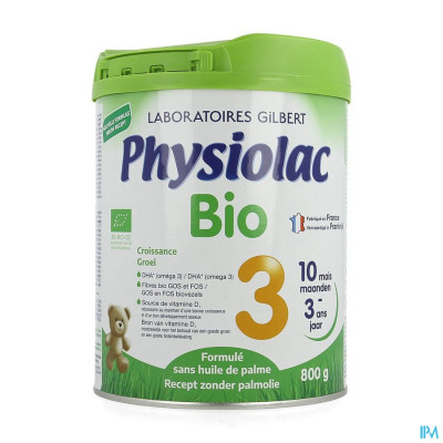 Physiolac Bio 3 Poedermelk Nf 800g