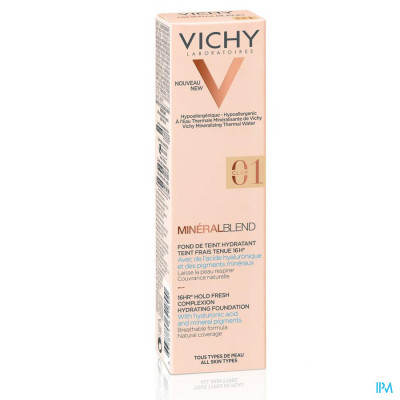 Vichy Mineralblend Fond de Teint Clay 01 30ml