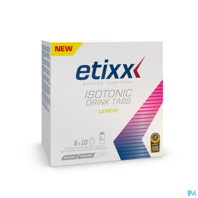 Etixx Isotonic Lemon (60 bruistabletten)