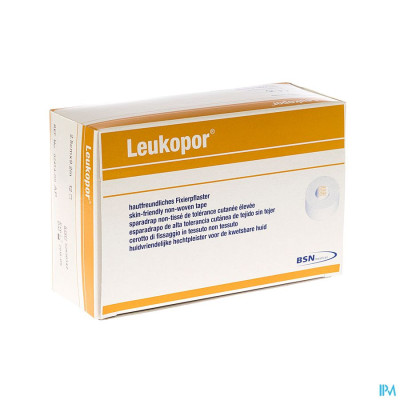 Leukopor A/allergie Rol 2,50cmx9,2m 12 245400