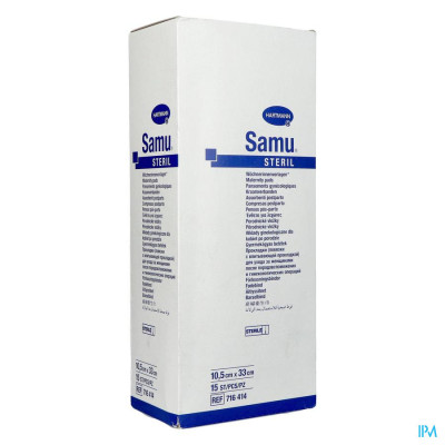 Samu® Steriele Kraamverbanden 10,5x33cm (15 stuks)