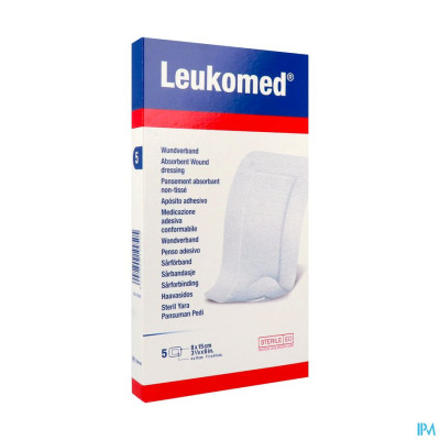 Leukomed Verband Steriel 8,0cmx15cm 5 7238009