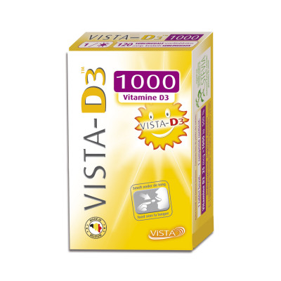 Vista-D3 1000 (120 smelttabletten)