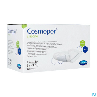 Cosmopor® Silicone 15x8 cm (25 stuks)