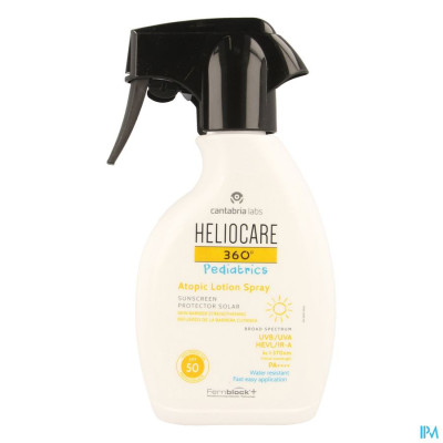 Heliocare 360 Pediat.atopic Lotion Ip50 Spray250ml