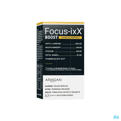 ixX Pharma Focus-ixX Boost (120 capsules)