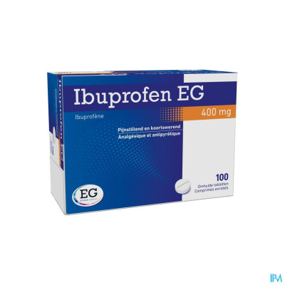 Ibuprofen EG 400 Mg Filmomh Tabl 100 X 400 Mg