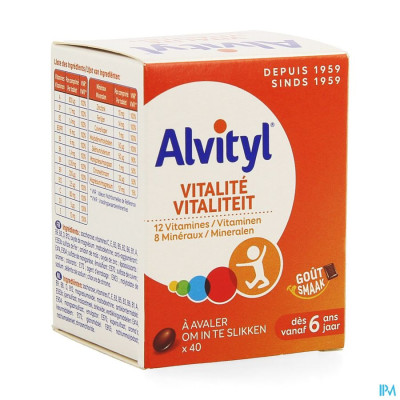 Alvityl Vitaliteit (40 tabletten)