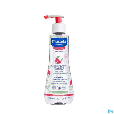 Mustela Zeer Gevoelige Huid Verz. Reinigend Water zonder spoelen (300ml)