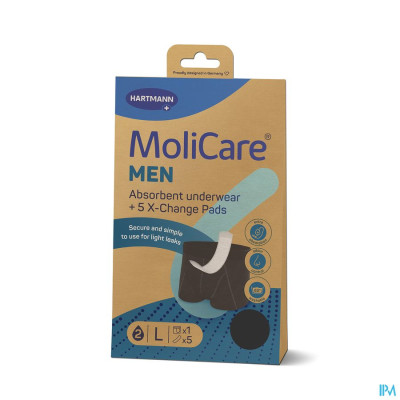 MoliCare® Men Absorberend Ondergoed met X-Change Pads (large)