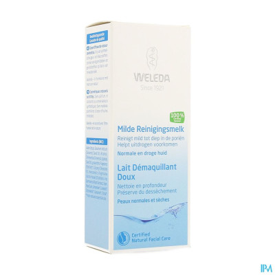 Weleda Milde Reinigingsmelk (100ml)