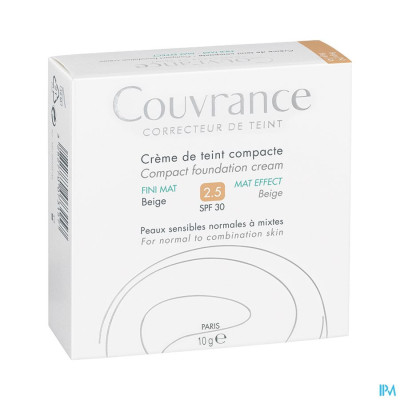 Avène Couvrance Crème Teint Comp.oil-fr.025 Beige (10g)