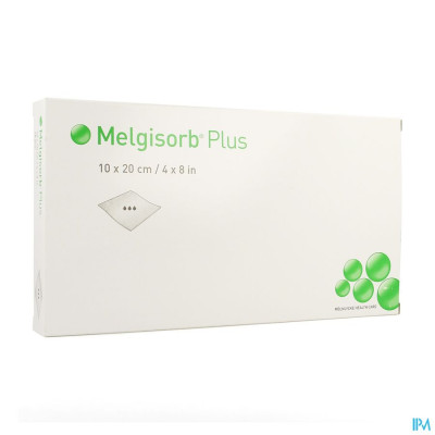 Molnlycke® Melgisorb Plus Cavity Kp Ster 10x20cm 5 252500