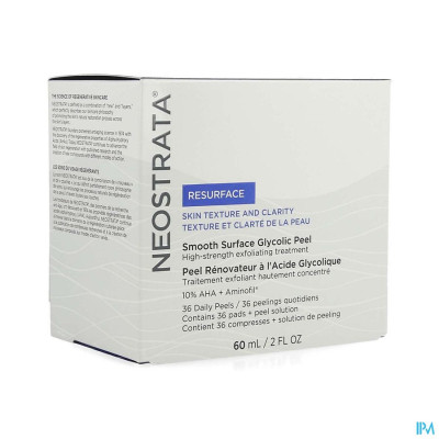 Neostrata Smooth Surface Glycol.peel Pads 36+ 60ml