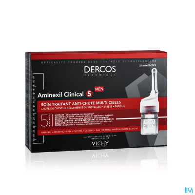 Vichy Dercos Aminexil Clinical 5 Homme 21x6ml