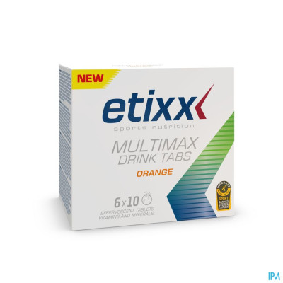 Etixx Multimax Drink Tabs Orange (60 bruistabletten)