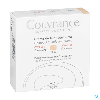Avène Couvrance Crème Teint Comp. 01 Porcel. Conf. (10g)