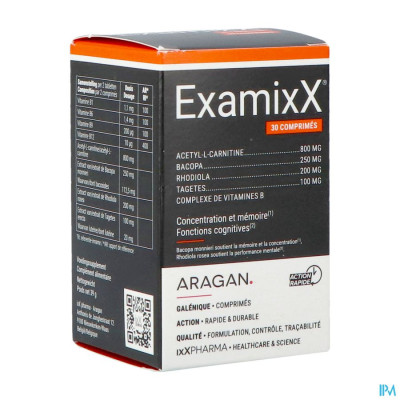 ixX Pharma ExamixX Nieuwe Formule (30 tabletten)