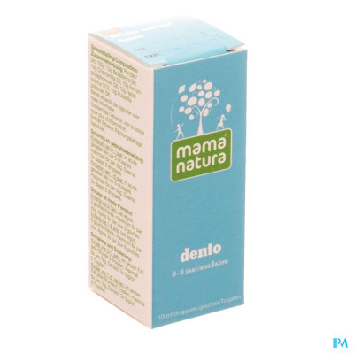 Mama Natura® Dento voor Doorkomende Tandjes (druppels 10 ml)