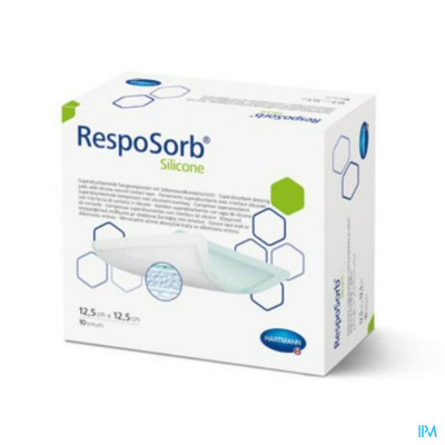 RespoSorb® Silicone 12,5x12,5cm (10 stuks)