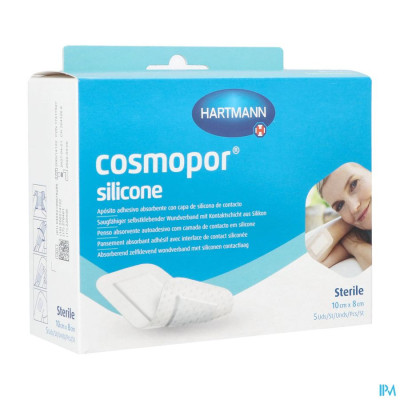 Cosmopor® Silicone Selfcare 10x8cm (5 stuks)