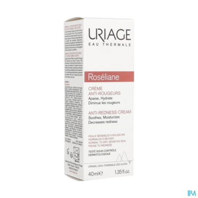 Uriage Roseliane Creme Anti Roodheid Tube 40ml