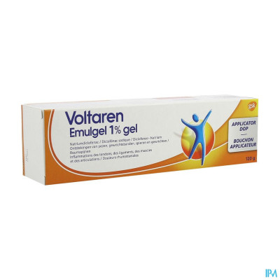 Voltaren Emulgel 1% (tube met applicatordop 120g)