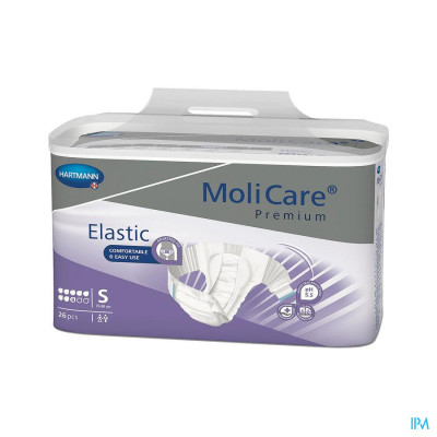 MoliCare® Premium Elastic 8 drops S (26 stuks)