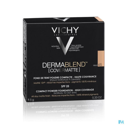 Vichy Dermablend Fond de Teint Covermatte 45 9,5g