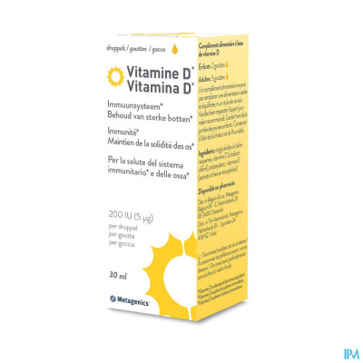 Vitamine D3 Liquid 30ml 25777