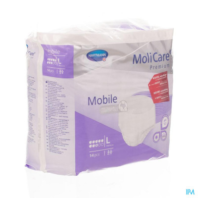 MoliCare® Premium Mobile 8 drops L (14 stuks)