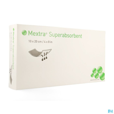 Molnlycke® Mextra Superabsorbent Nf 10,0x20,0cm 10 610720