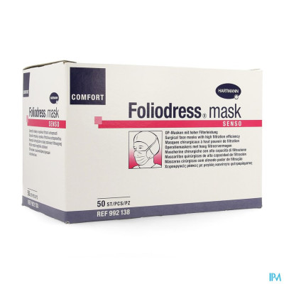 Foliodress® Mask Comfort Senso Type II Groen (50 stuks)