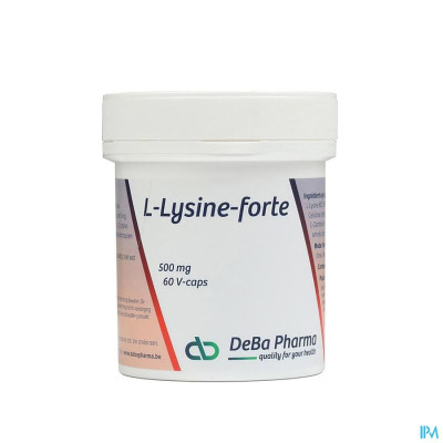 l-lysine Forte Caps 60 Deba