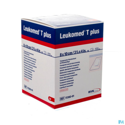 Leukomed T Plus Verb Ster 8,0cmx10cm 50 7238201